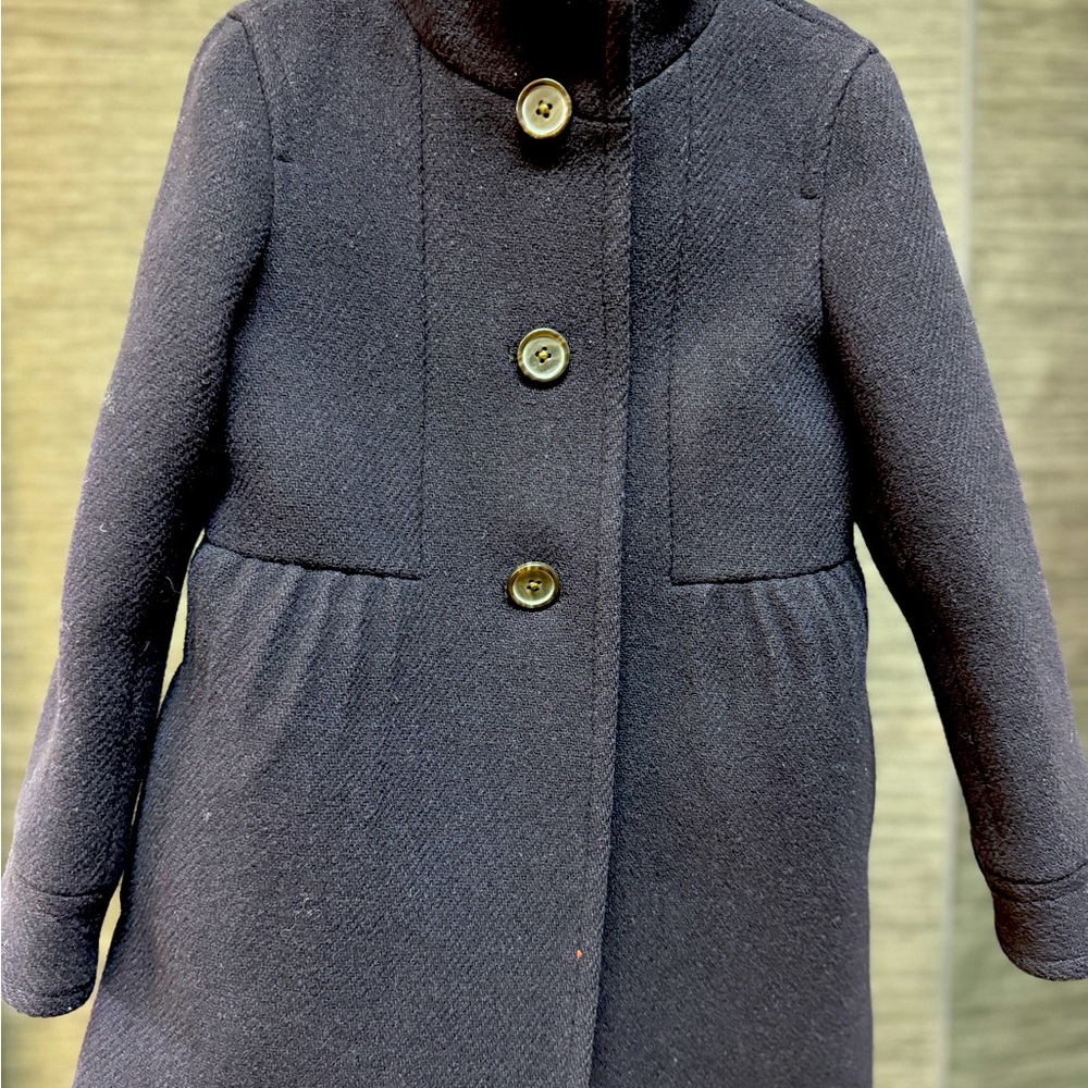 Crewcuts Girls Peacoat Navy Size 4-5